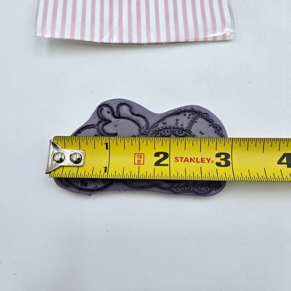 Magnolia Tilda Cling Rubber Stamps Spreads Love Glittering Tilda Sleeping Baby - Picture 15 of 16